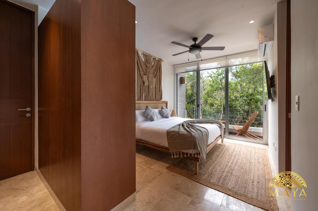 Nhoa 208A Lux 2Br Condo Jungle View In Aldea Zama Тулум Екстериор снимка