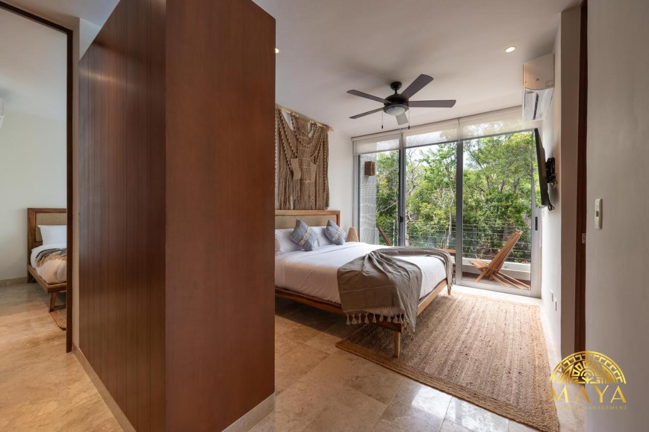 Nhoa 208A Lux 2Br Condo Jungle View In Aldea Zama Тулум Екстериор снимка
