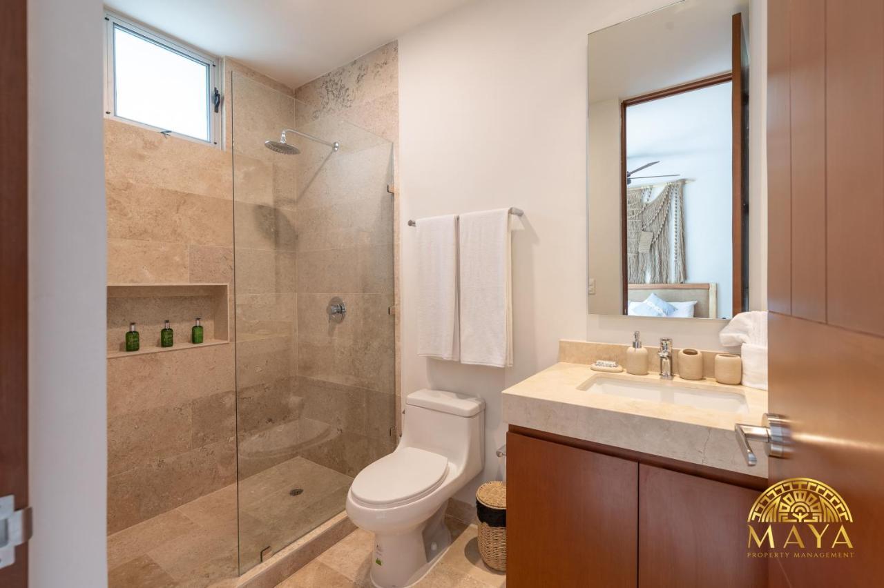 Nhoa 208A Lux 2Br Condo Jungle View In Aldea Zama Тулум Екстериор снимка
