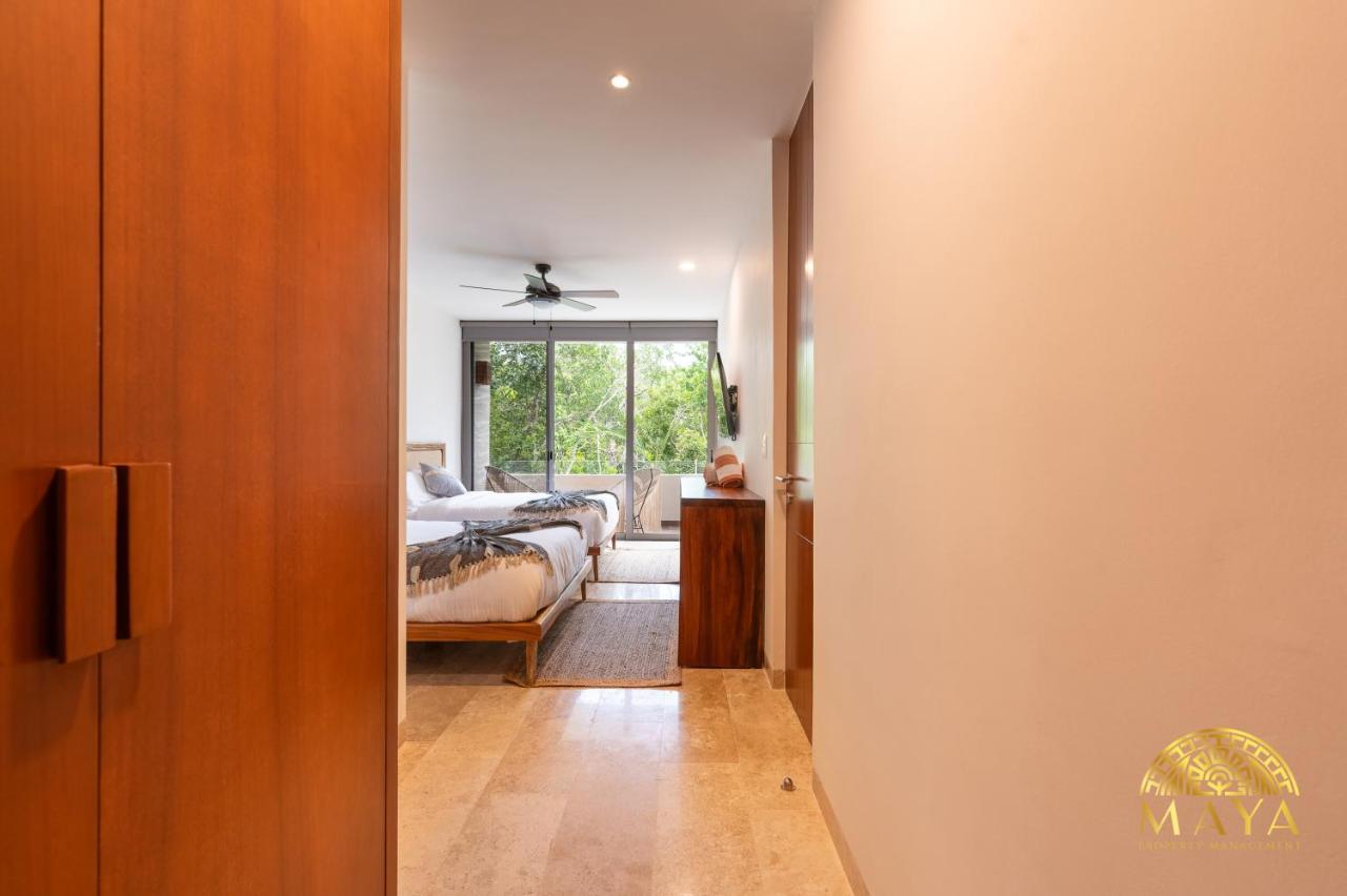 Nhoa 208A Lux 2Br Condo Jungle View In Aldea Zama Тулум Екстериор снимка